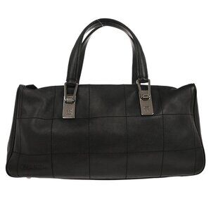 Chanel Black Lambskin Choco Bar Handbag 117383